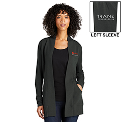 TR LADIES MICROTERRY CARDIGAN